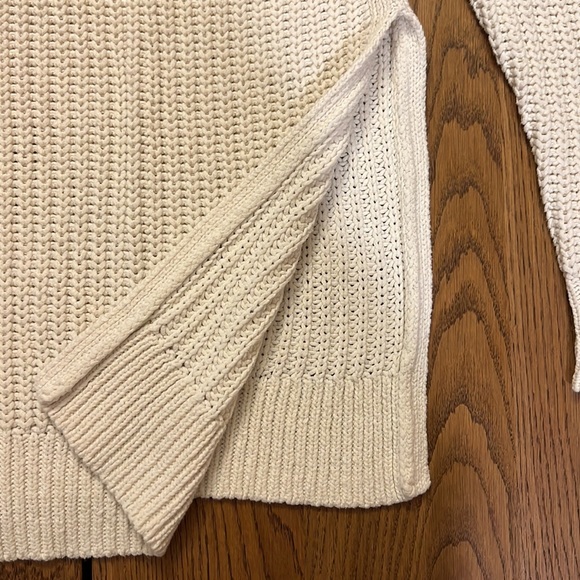 White Knit Sweater - Picture 2 of 4